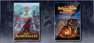 Lord Ambermaze & Stickman Strikes: Conquer Fantasy World banner