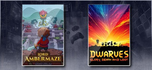 Lord Ambermaze & Dwarves: Glory, Death and Loot banner