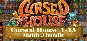 Cursed House 1-15 all games Match 3 bundle banner