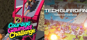 🏃‍➡Courage Gauntlet Challenge x 🏰TechGuardian: Territory Defense banner
