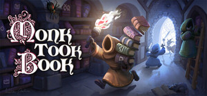 Monk Took Book banner