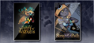 Folly Of The Wizards & Stray Path banner