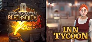 Medieval Crafter: Blacksmith & Inn Tycoon banner