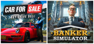 Banker Simulator with Car For Sale banner