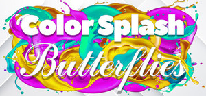 Color Splash: Butterflies banner