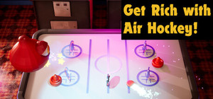 Get Rich with Air Hockey! — Earn more coins with each hit. — banner