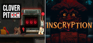 CloverPit x Inscryption banner