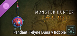 Monster Hunter Wilds - Pendant: Felyne Duna γ Bobble banner
