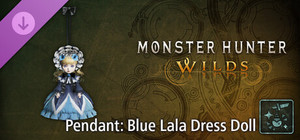 Monster Hunter Wilds - Pendant: Blue Lala Dress Doll banner