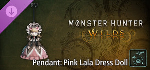 Monster Hunter Wilds - Pendant: Pink Lala Dress Doll banner
