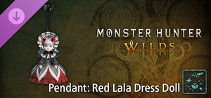 Monster Hunter Wilds - Pendant: Red Lala Dress Doll banner