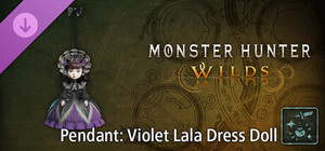 Monster Hunter Wilds - Pendant: Violet Lala Dress Doll banner