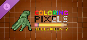 Coloring Pixels - Halloween 7 Pack banner