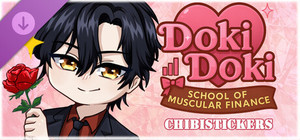 Doki Doki: School of Muscular Finance - Chibistickers banner