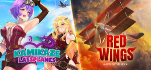 Kamikaze Lassplanes x Red Wings: Aces Of The Sky banner