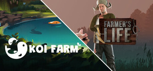 Koi Farm with Farmer's Life banner