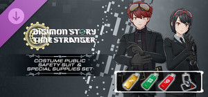 Digimon Story Time Stranger - Costume Public Safety Suit & Special Supplies Set banner