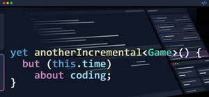 Yet Another Incremental Game (but this time about coding) banner