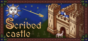 Scribed castle banner
