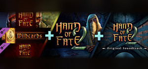 Everything Hand of Fate 1 and 2, inc DLC and soundtracks banner