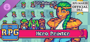 RPG Maker MZ - TinyRPG - Hero Printer banner