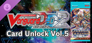 Cardfight!! Vanguard DD 2:Card Unlock Vol. 5【DZ-BT06】"Generation Dragenesis" banner