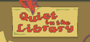 Quiet in the Library banner