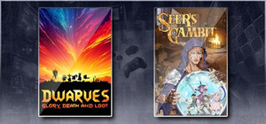 Dwarves: Glory, Death and Loot & Seer's Gambit banner