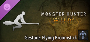 Monster Hunter Wilds - Gesture: Flying Broomstick banner