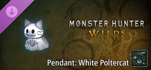 Monster Hunter Wilds - Pendant: White Poltercat banner