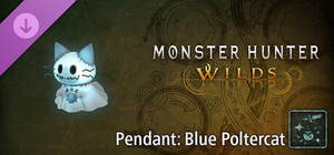 Monster Hunter Wilds - Pendant: Blue Poltercat banner