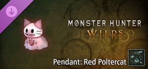 Monster Hunter Wilds - Pendant: Red Poltercat banner