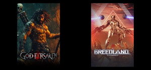 GOD FORSAKEN & Greedland banner