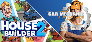 House Builder 2 in Car Mechanic Shop banner