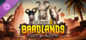 Goat Simulator 3 - Baadlands: Furry Road banner