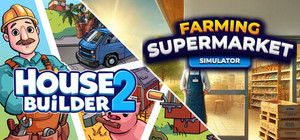 Farming & Supermarket with House Builder 2 banner