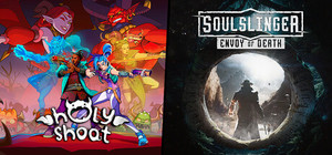 Holy Shoot x Soulslinger: Envoy of Death banner