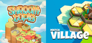 Shroomtopia + Match Village banner