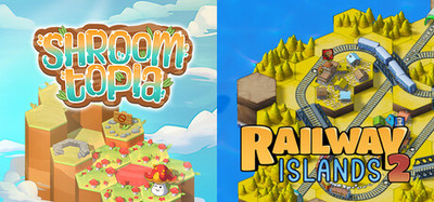 Shroomtopia + Railway Islands 2 - Puzzle