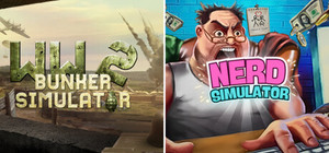 Nerd in WW2 Bunker banner