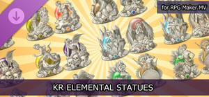 RPG Maker MV - KR Elemental Statues banner