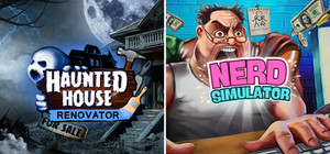 Nerd in Haunted House banner