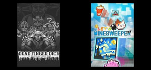 Dead Finger Dice & Let's Minesweeper banner