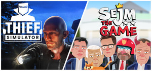 Sejm The Game x Thief Simulator banner