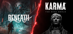 Karma: The Dark World x Beneath banner
