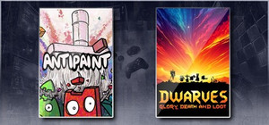 Antipaint & Dwarves: Glory, Death and Loot banner