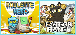Cat God Ranch x Roulette Hero banner