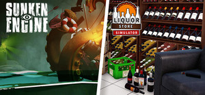 Sunken Engine x Liquor Store Simulator banner