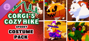 A Corgi's Cozy Hike - Spooky Costume Pack banner