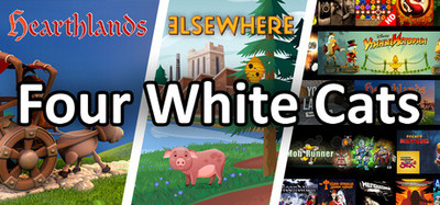 Four White Cats Bundle
